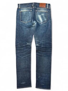 Hiroshi Kato Faded Selvedge Slim Jeans Made in USA